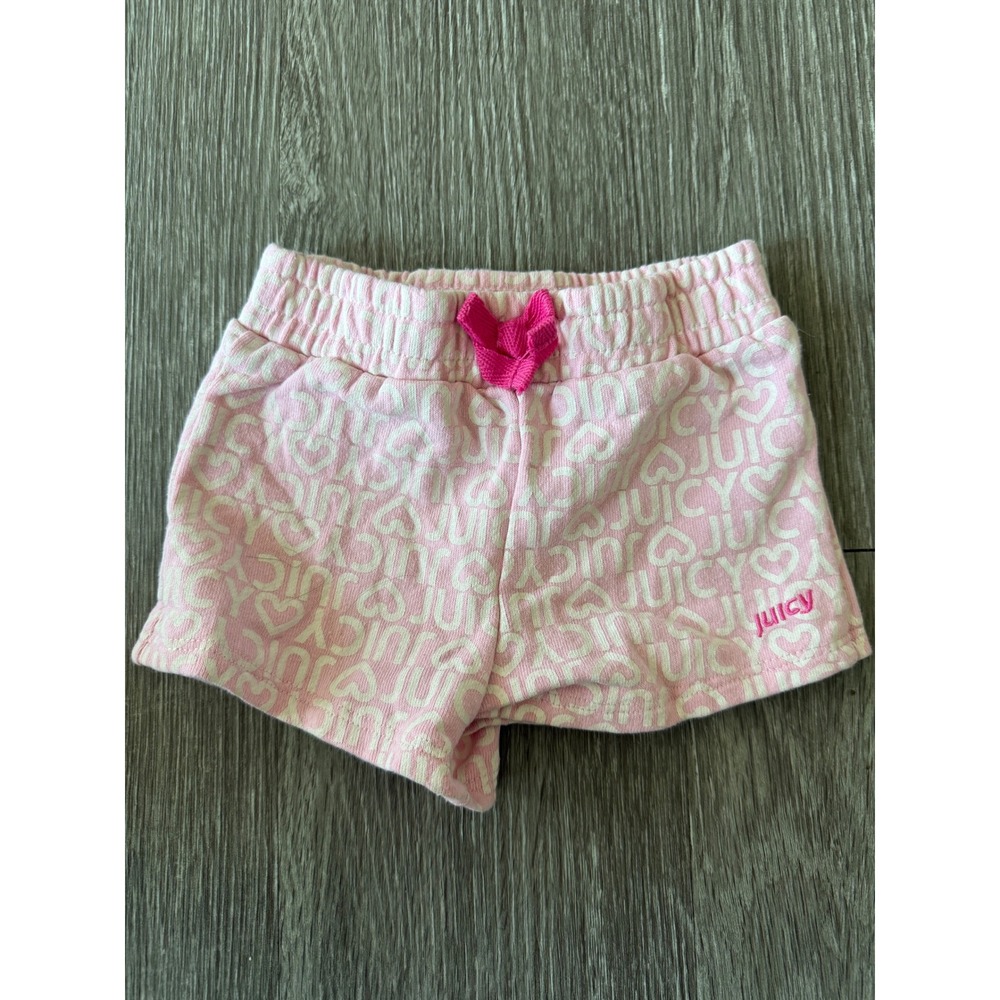 Girls juicy couture shorts 12M
